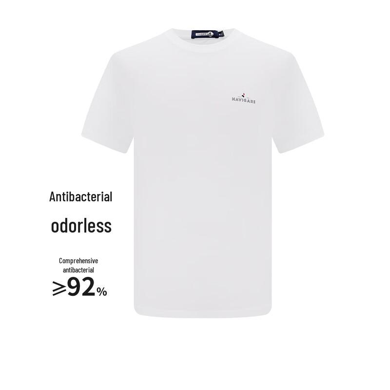 Navigare Men s Solid Crewneck T-Shirt L