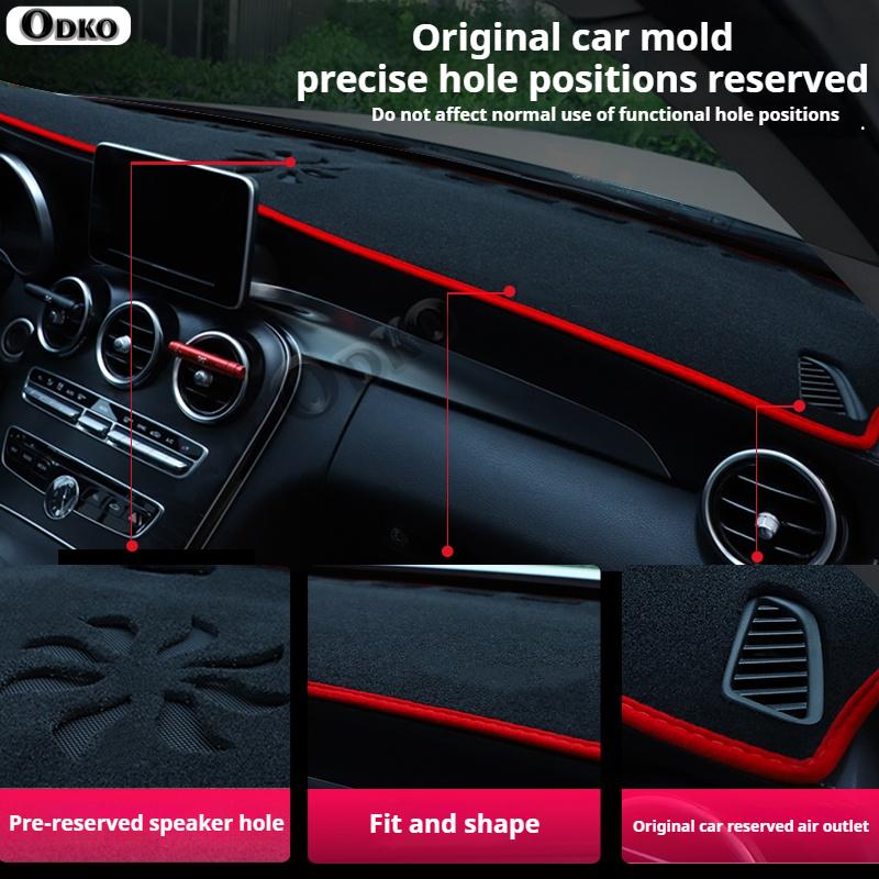 Car Dashboard Cover Sun Shade Mat Avoid Light Pads For Volkswagen VW Tiguan MK2 R Line 2016 2017 2018