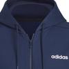 adidas SS24 Logo Zip-Up Sport-Hoodie Herren Hoodies Marineblau JI5863