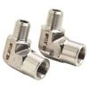 A Practical Solution To Your Pipeline Needs This Set Includes Two Sturdy Stainless Steel Connector Adapters (NPT)