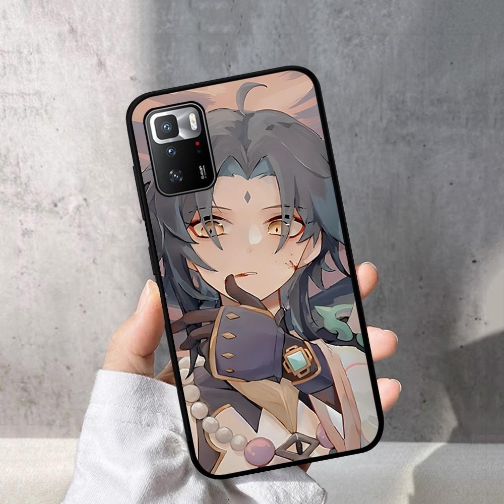 Genshin Impact XIAO Phone Case For Redmi Note 4 X 5 A 6 7 8 T 9 9S 10 11 11S 11Epro Poco M3 Pro