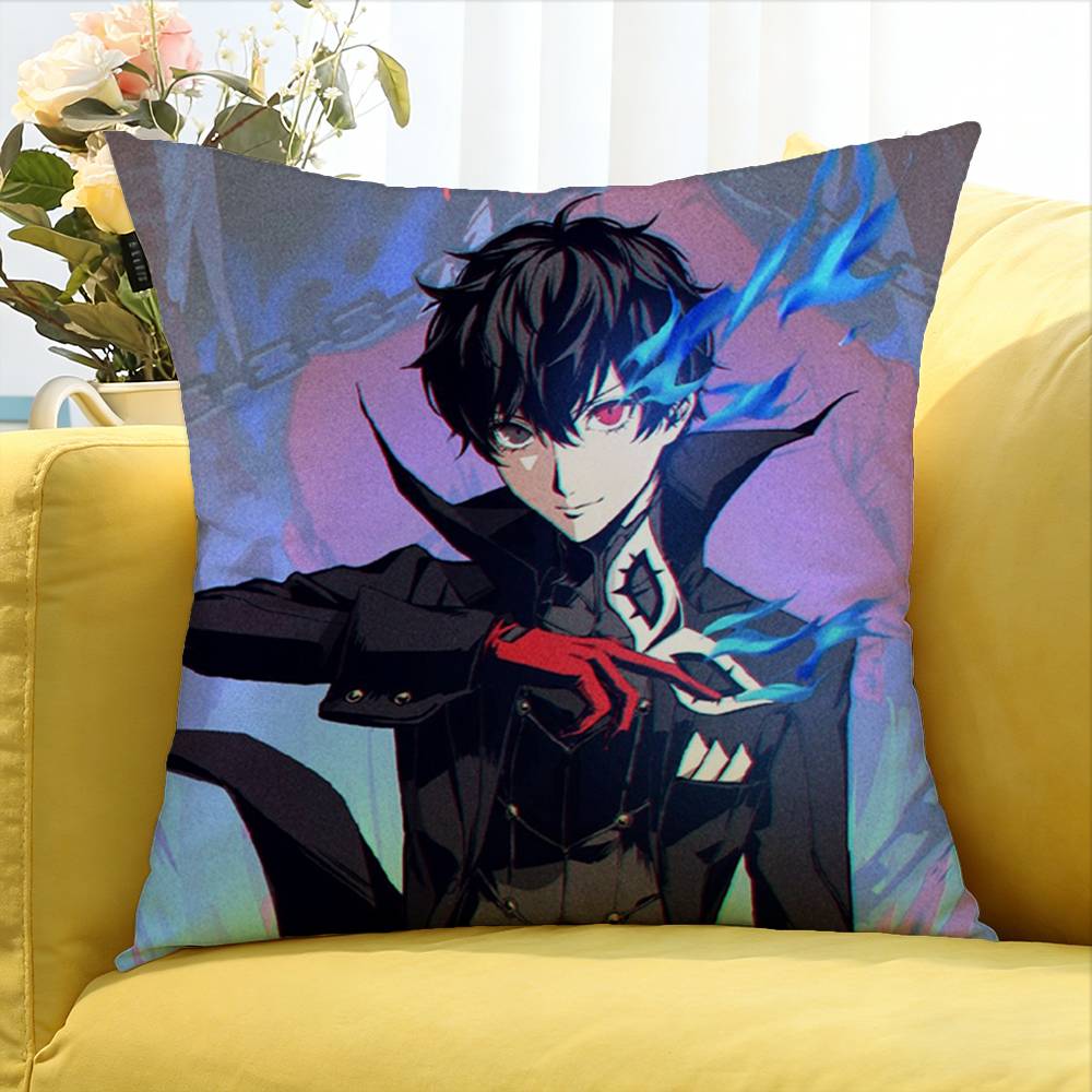 A-Amamiya R-E-N Game World Various Sizes Square Pillow Case For Car Home Bedchamber Decor