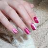 Dragon Fruit Crystal Cat Eye Nail Art Stickers - Advanced Whitening Removable Decals