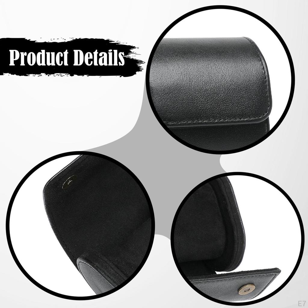 Watch Roll Travel Case Display Container Portable Multifunctional Protection Holder for Gift