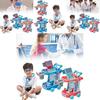 Conjunto de Brinquedo Doutor Infantil Com Caixa de Armazenamento e Estetoscópio Para Presente de Crianças