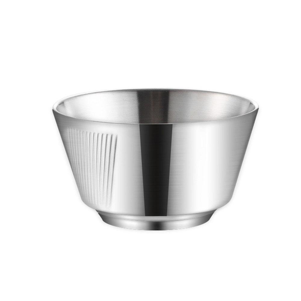 Anti Scald Double Layer Soup Bowl Heighten Bottom Ice Cream Containers Kitchen Supply