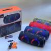 Portable Waterproof High Power Bluetooth Speaker RGB Colorful Light Wireless Subwoofer 360 Stereo Surround TWS FM Boom Box