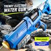 Non-Toxic Automatically Water High Pressure Electric Water Gun Light Toys For Kids Outdoor Pool Fight Games Children Water Toys Gift
