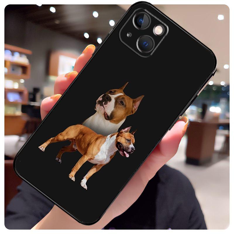 Staffordshire Bull Terrier Staffy Hund Hülle Für iPhone 16 14 15 Pro Max 12 13 Mini 11 15 Pro Max Plus X XS Max XR Hülle