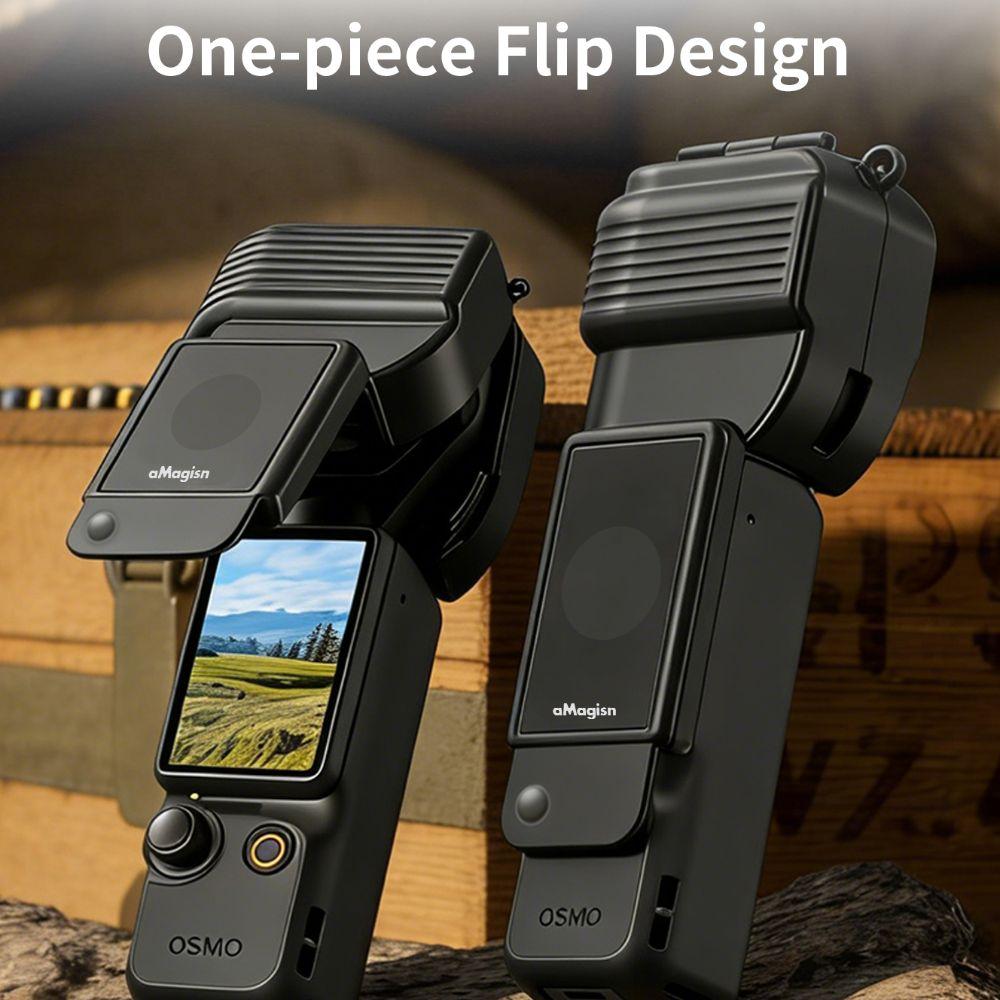 Oklopný kryt Ochranné pouzdro na kameru Gimbal Kryt objektivu pro DJI Osmo Pocket 4 Příslušenství pro akční kamery