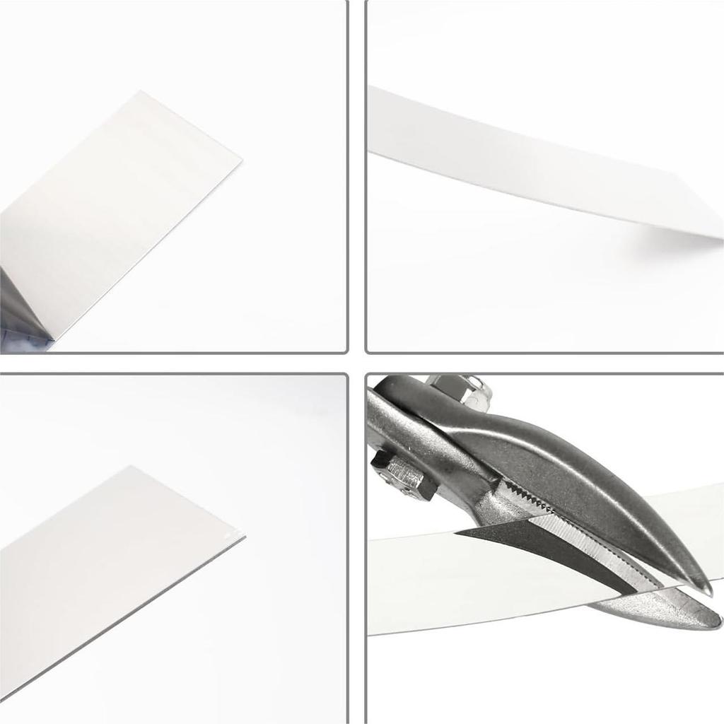 1PC Stainless Steel Strips, Brushed Self Adhesive Strip Metal Trim Strip, Finishing Sheet Metal Strip for Microwave/Oven/Cooktop