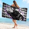 Klassisches Anime J-Jojo B-Bizarre A-Adventure Strandtuch Bunte Handtücher Für Mädchen Mikrofaser Individuell Sandfreier Strand Fitnessstudio Pool