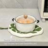 2Pcs Creative Leaf-Shaped Bathroom Hand Towel Hanging Design Absorbent Material Towel For Use In the Bathroom Restaurant Kitchen Reusable Highly