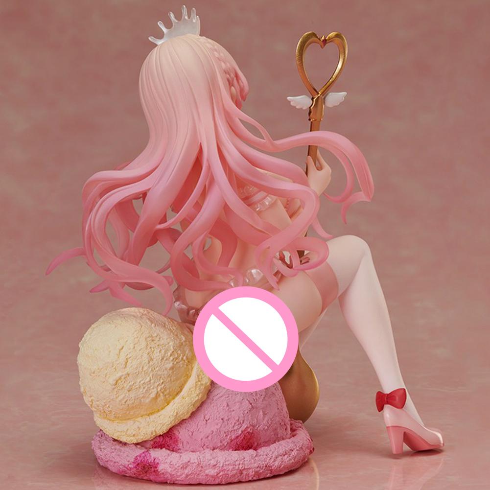 Anime Tasting Girl Ichigo Milk Figure beautiful girl Action Figure PVC model desktop ornaments Collection toy birthday Gift 15cm