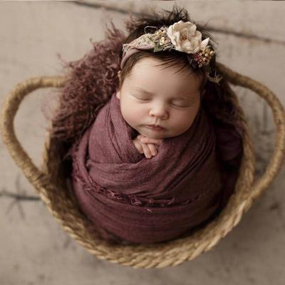 basket for newborn photography