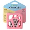 Malarkey Kids Chew Cube Teether Japanese Pacifier [Official Product] Toy, Pink, MK-CC05PI