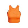 By Stella McCartney TruePace Running Crop Top Women's Orange HB6088