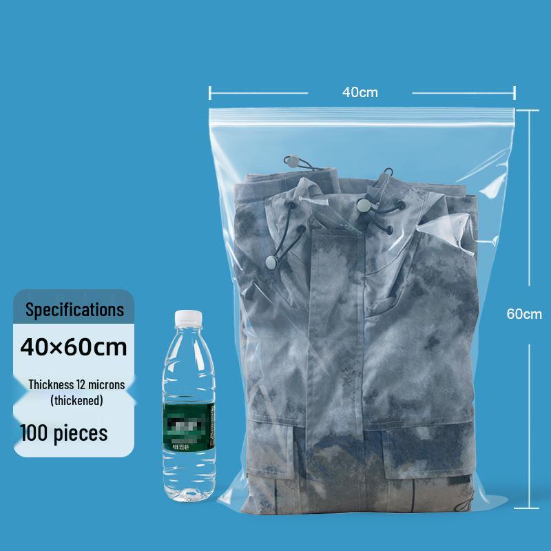 Cross-border Exclusive Multi-spec Food-Grade Ziplock Bags
