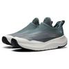 Li Ning SOFT GO Confortables Antidérapantes Résistantes à l'abrasion Respirantes Basse Tige Chaussures de Sport Décontractées Homme Gris Bleu AGLT105-4