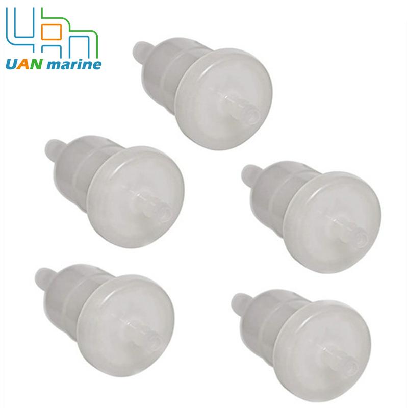 5PCS Inline Fuel Filter 16910-ZV4-015 for Honda BF 8 9.9 10 15 20 25 30HP 4 Strock Outboard GC135 GC160 GCV520 16910-ZV4-005