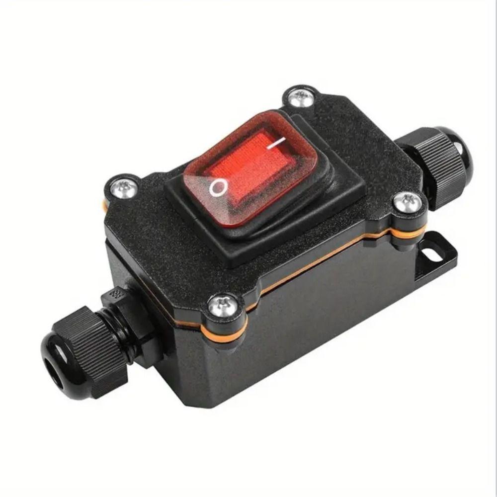 

30A Inline Power Cord Switch 110V-220V High Current Connetor Auto Accessories Inline Switch 2 Head 110V/220V