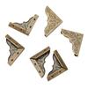 100pcs Bronze Metal Corner Protector Vintage Corner Guards Photo Album Corner Protector  Notebook