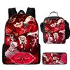 Hell Inn Hazbin Hotel Student School Bag High Value Leisure Oxford Ridge Relief Backpack