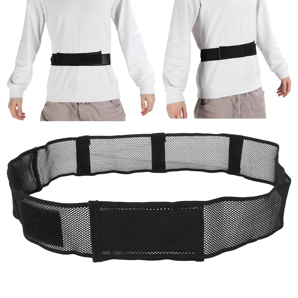 Peritoneal Dialysis Belt Mesh Breathable Elastic Adjustable Abdominal Penetration Waistband Protecti