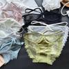 Clearance Ice Silk Lace Low-Rise Women's Panties