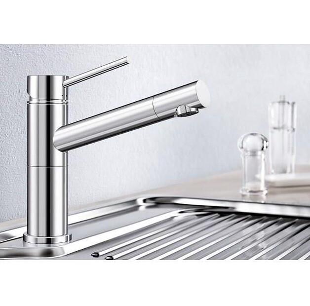 Mixer Blanco Alta Compact Chrome (518447)