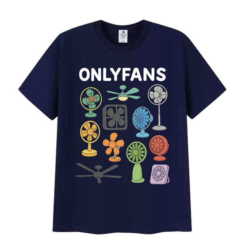 Vtipné OnlyFans Meme Tričko Pánské Dámské Humor O-Výstřih Oblečení Krátký Rukáv Trička Retro Móda Vysoce Kvalitní Bavlněné Tričko Topy