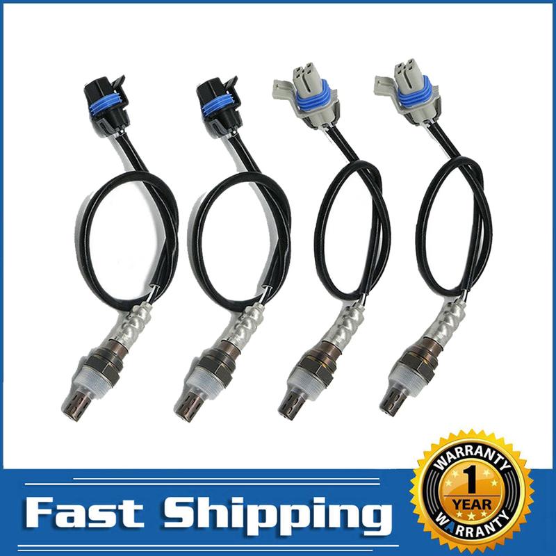 

4pcs O2 Oxygen Sensor Lambda For 2004 2005 2006 Chevrolet Express 3500 V8 6.0L GMC Savana 1500 V6 4.3L Front Upstream Downstream