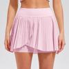 Sportlicher Tennisrock für Damen aus Polyesterstoff für Sommersport und Fitness