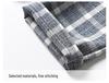 Boys' British Style Plaid Gentleman Two-Piece Short Sleeve Set