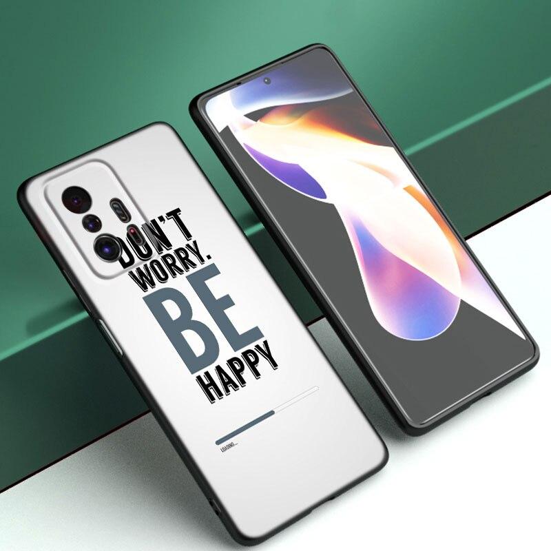 Sentence Quotes Phone Case For Xiaomi Mi 10T 11i 11T Note 10 11 Lite NE F1 POCO F3 M3 X3 GT NFC M4 X4 Pro 5G Soft Black Cover