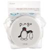 Skater Bento Box Pingu 500ml 2 Tier Round Antibacterial Made in Japan ONWR1AG-A