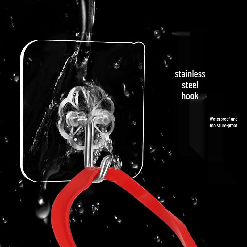 

Transparent Adhesive Hooks