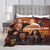 Chicago Fire Ultra-Soft Micro Fleece Blanket Quilt Comfort All Season Home Decotation
