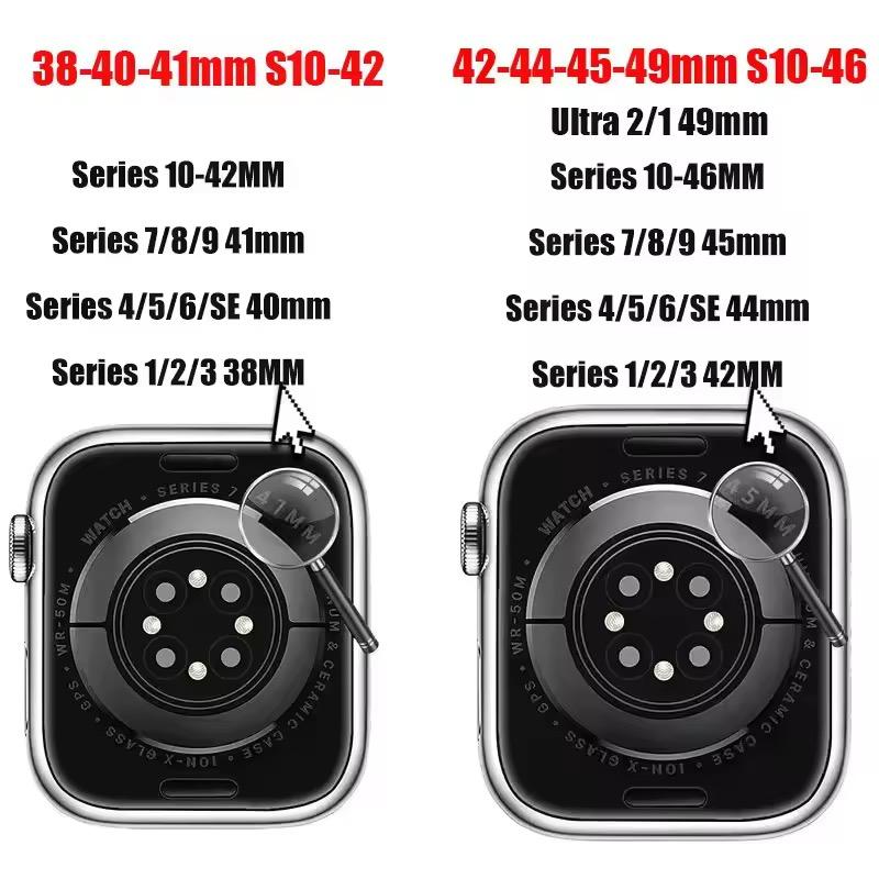 Nylon Loop Strap For Apple Watch Series11 Band 46mm 45mm 44mm 41mm 42mm 40mm 38mm Correa Bracelet For IWatch Ultra3 49mm 10 9 8 7 6 SE 5 Smart Belt