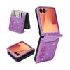 Für Samsung Galaxy Z Flip 8 7E 7 6 5 4 Glitzer Bling Schutz Handyhülle Mit Geldbörse Kartenhalter Leder Stoßfeste Abdeckung