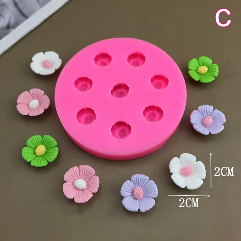 Gänseblümchen Kamelienblume Silikonform Backformen Fondant Kuchen Dekorationswerkzeuge Schmetterlingsform Harz Ton Schokolade Backformen