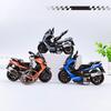 Keychain Pendant Motorbike Charm Zinc Alloy Anti-Detachable Hook Keyring Backpack Accessory Decompression Tool