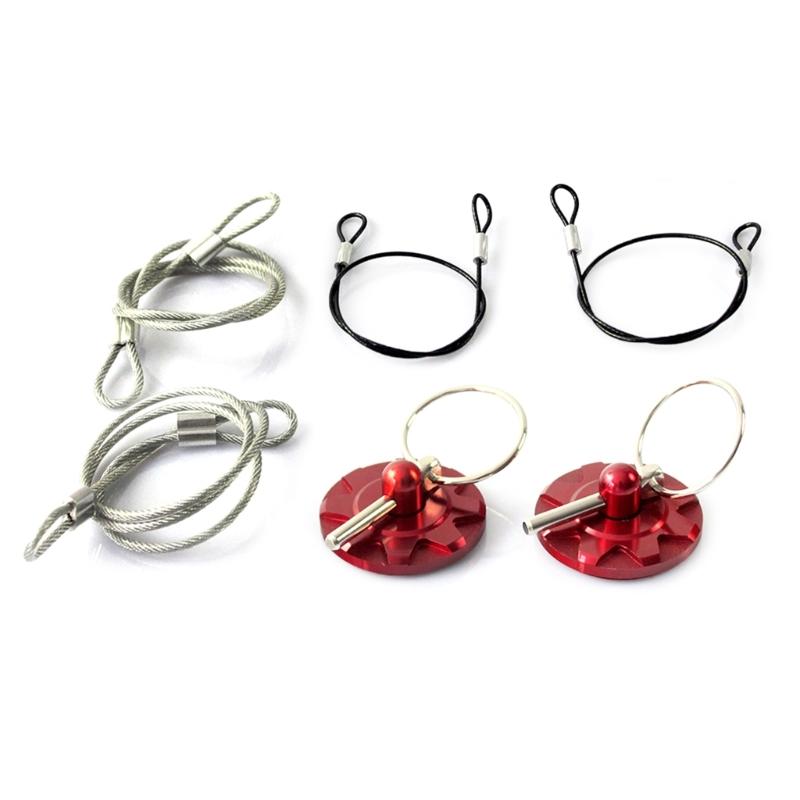 Hood Pin Lock Universals Aluminum Bonnet Hood Pin Pins Lock Latches for Racings Sport Car Engine Bonnets Lock