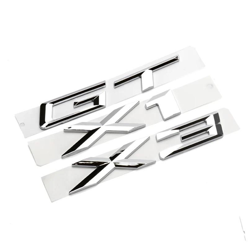 3D Car Letters Trunk Badge Sticker For BMW X1 E84 F48 X3 E83 G01 F25 X4 F26 G02 X5 E53 F15 E70 X6 E71 F16 Emblem Logo Lettering BV7