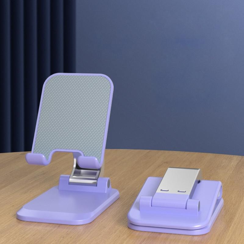 Multi-function Foldable Tablet Mobile Phone Desktop Universal Stand Desk Holder Adjustable Desk Bracket-Smartphone Stand
