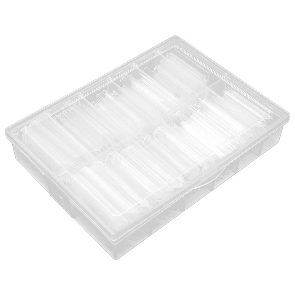240 Pcs Artificial False Nail Extension Tips Transparent Fake Nails Tips Nail Salon Tips