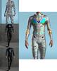Halloweenský 3D digitálně potištěný body pro dospělé na cosplay a kostýmové párty