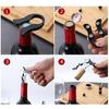 Wine Stopper And Pourer Keep Fresh 2Pcs/set Reusable Champagne Seal Bottle Cap Stopper For Beverage Beer Wine Preserver