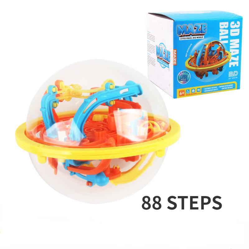 

3D Magical Intellect Maze Ball IQ Balance Магнитный Шар Мраморная Головоломка для Детей и Взрослых Игрушки Level 1