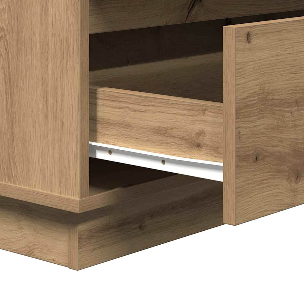 Nightstand Artisan Oak 71 x 34.5 x 75 cm Engineered Wood